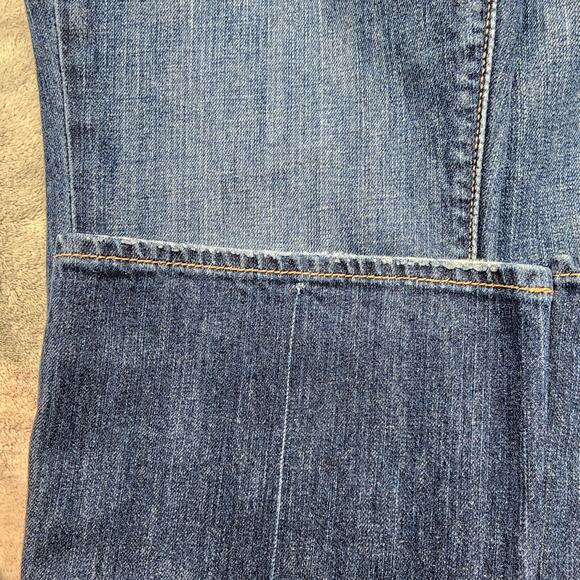 Old Navy Jeans Womens 8 SHORT Blue The Flirt Mid Rise Boot Cut Stretch Casual - Picture 6 of 16